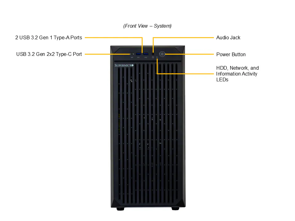 Supermicro SYS-C542i-11302U Gold Series