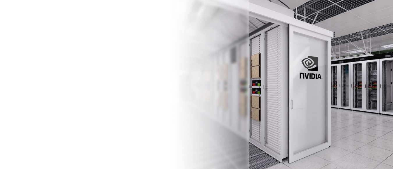 NVIDIA data center infrastructure for AI workloads